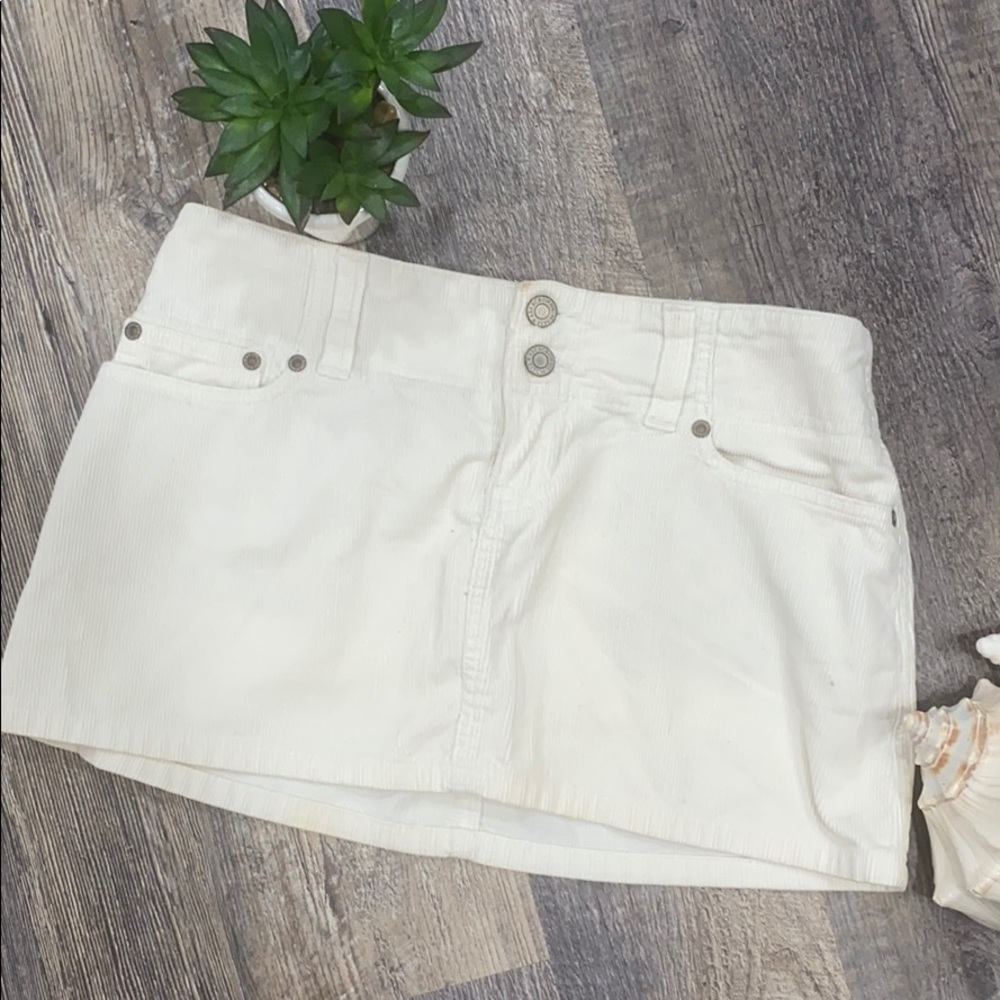 Abercrombie and Fitch corduroy miniskirt